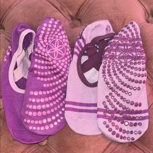 Brand new Purple Non-Slip Yoga Socks